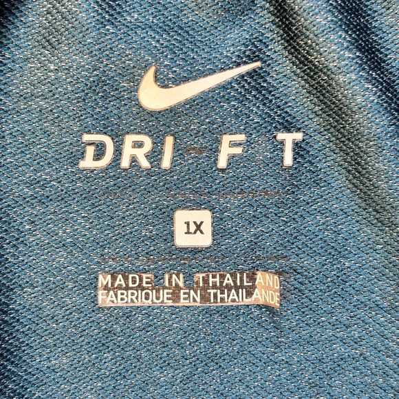 Nike Shorts Womens Plus Size 1X Dry Attack Training 5 Inch Blue CT0605-432 - Picture 3 of 7